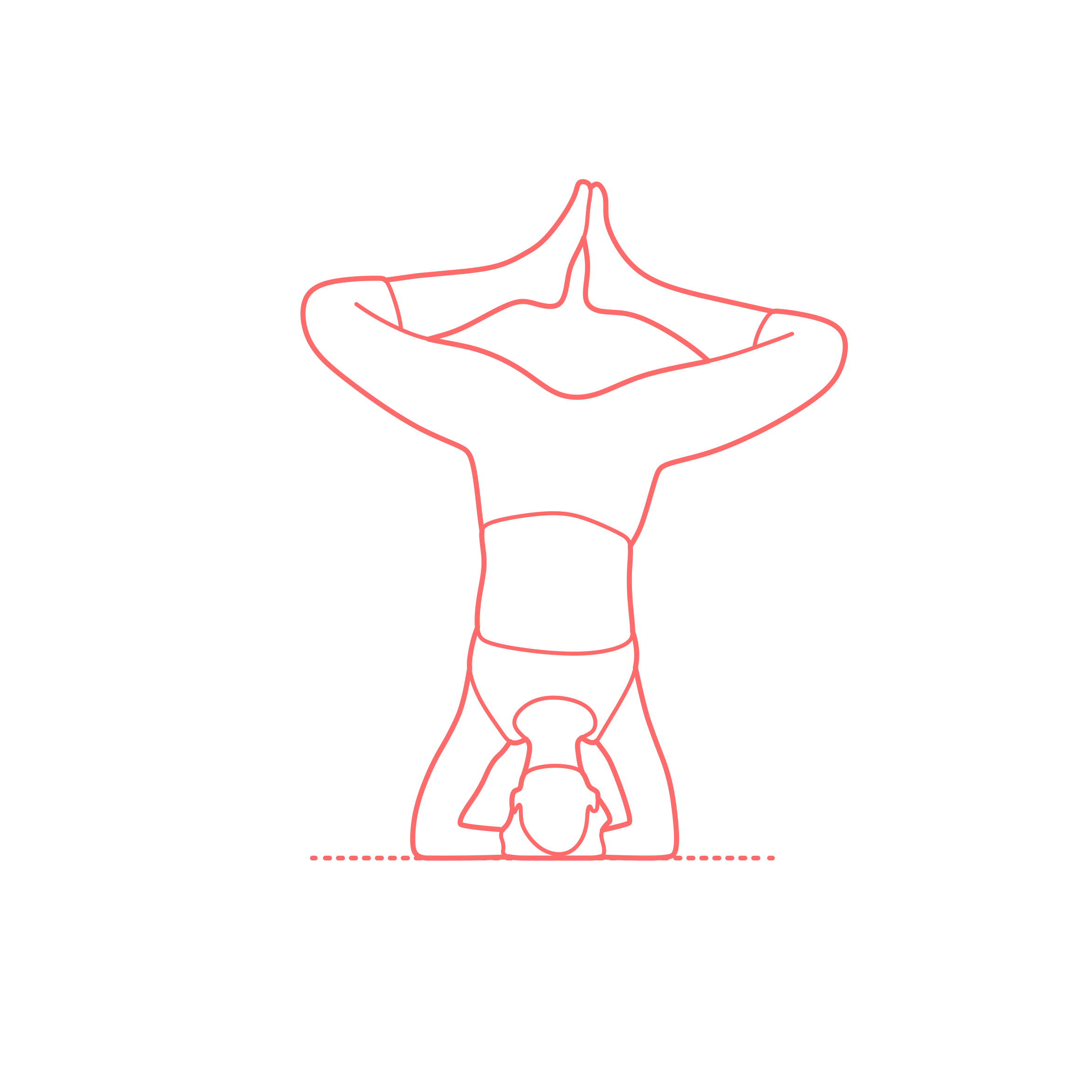 Humans Yoga Poses Bound Angle Headstand Pose Tracing Svg Vector Free Vectors